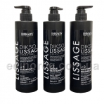 Диксон Diksolissage Lissactive шампунь, крем, маска для випрямлення волосся